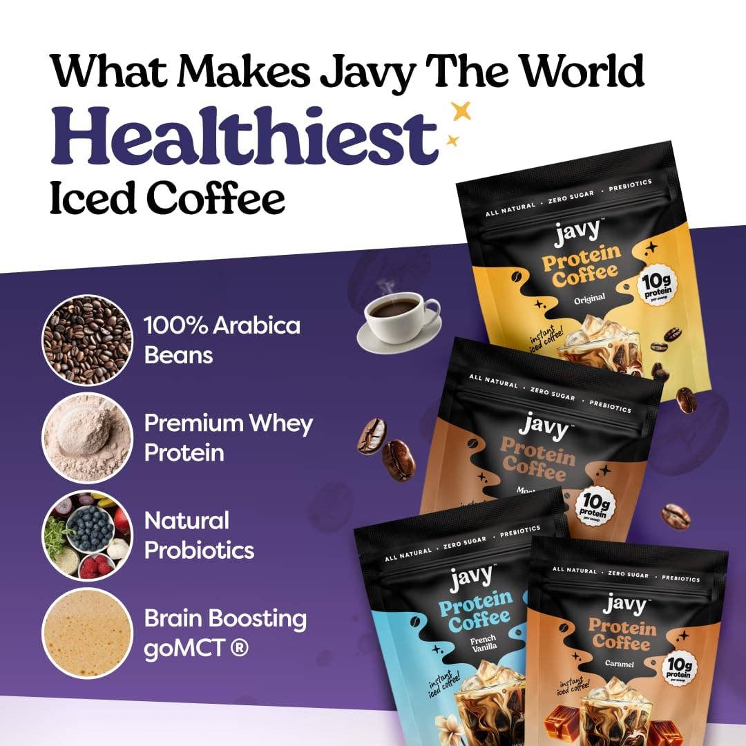 Javvy Caramel Protein Coffee - 20 Servings
