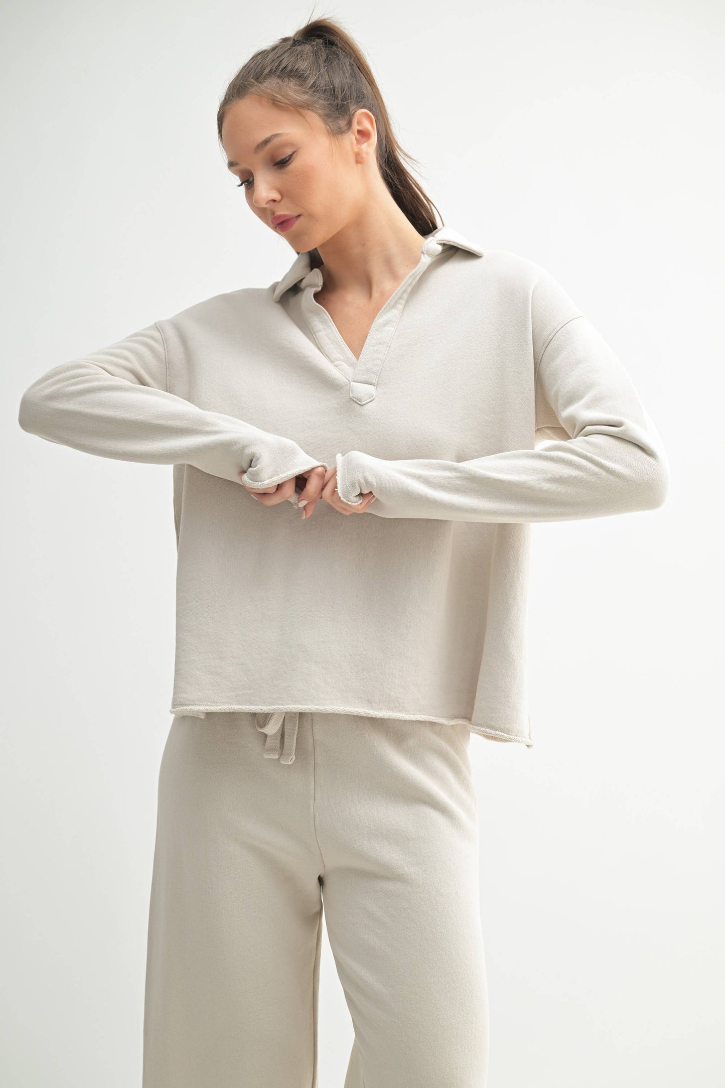 Malibu Vintage Henley Tee
