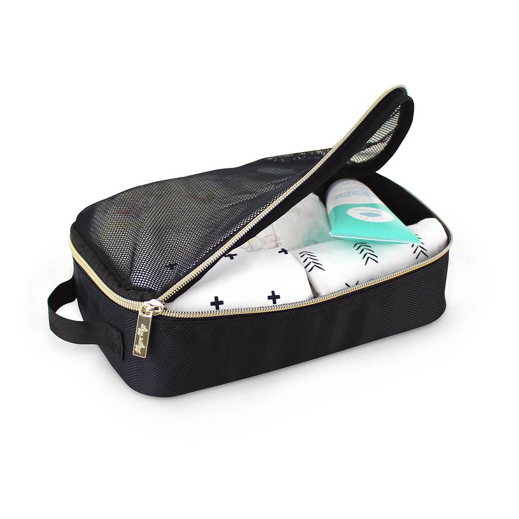 Black & Gold Pack Like a Boss Packing Cubes