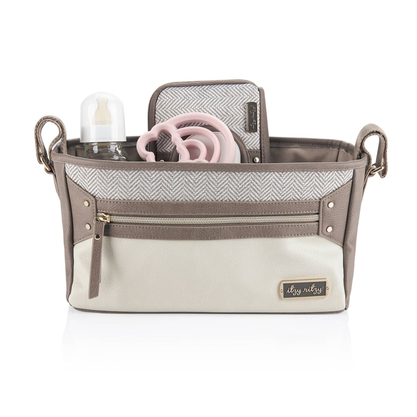 Vanilla Latte Travel Stroller Caddy