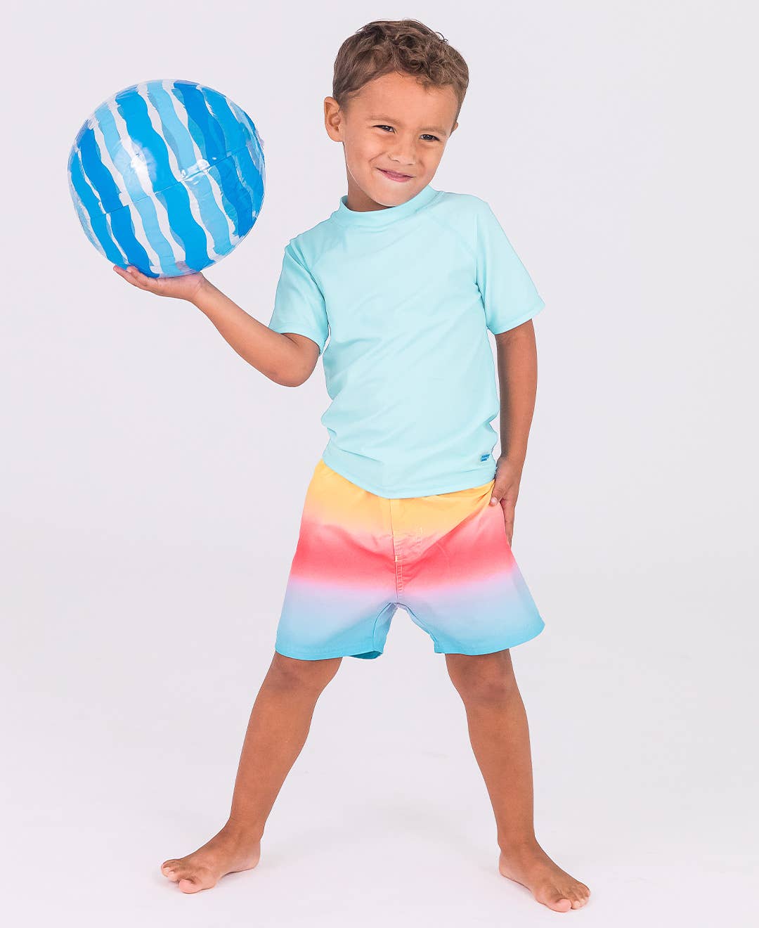 Boys Beach Paradise Swim Trunks