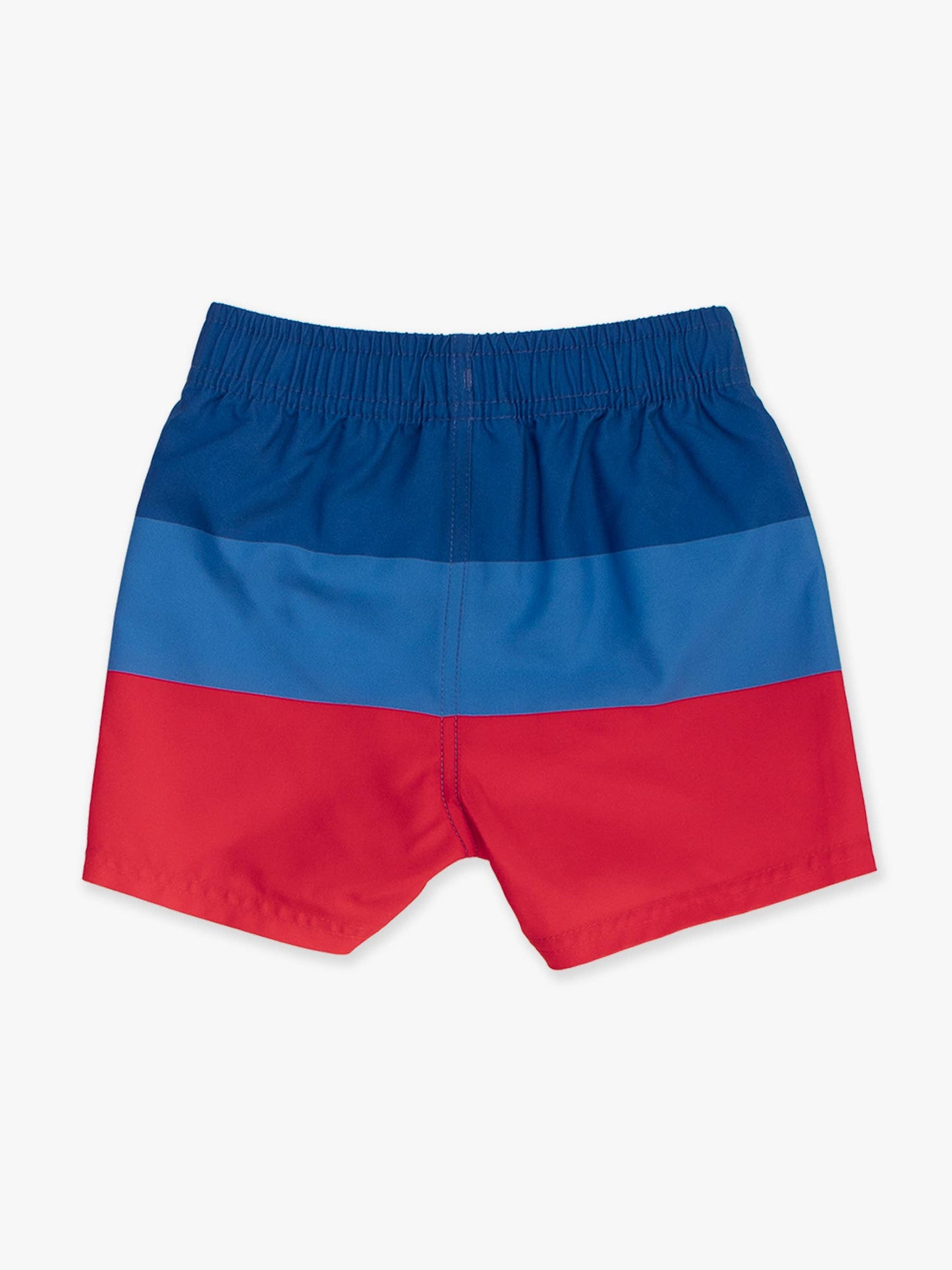 Boys Liberty Color Block Swim Trunks