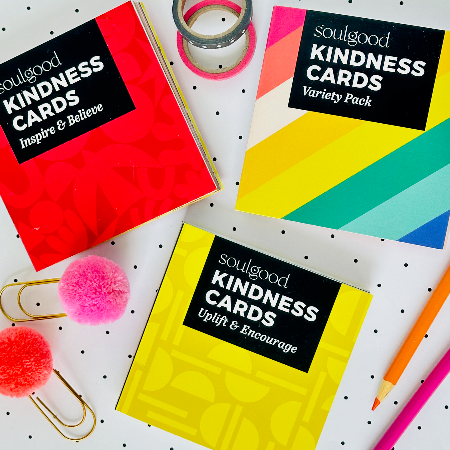 Kindness Cards Mini Notes Set - Uplift &
Encourage