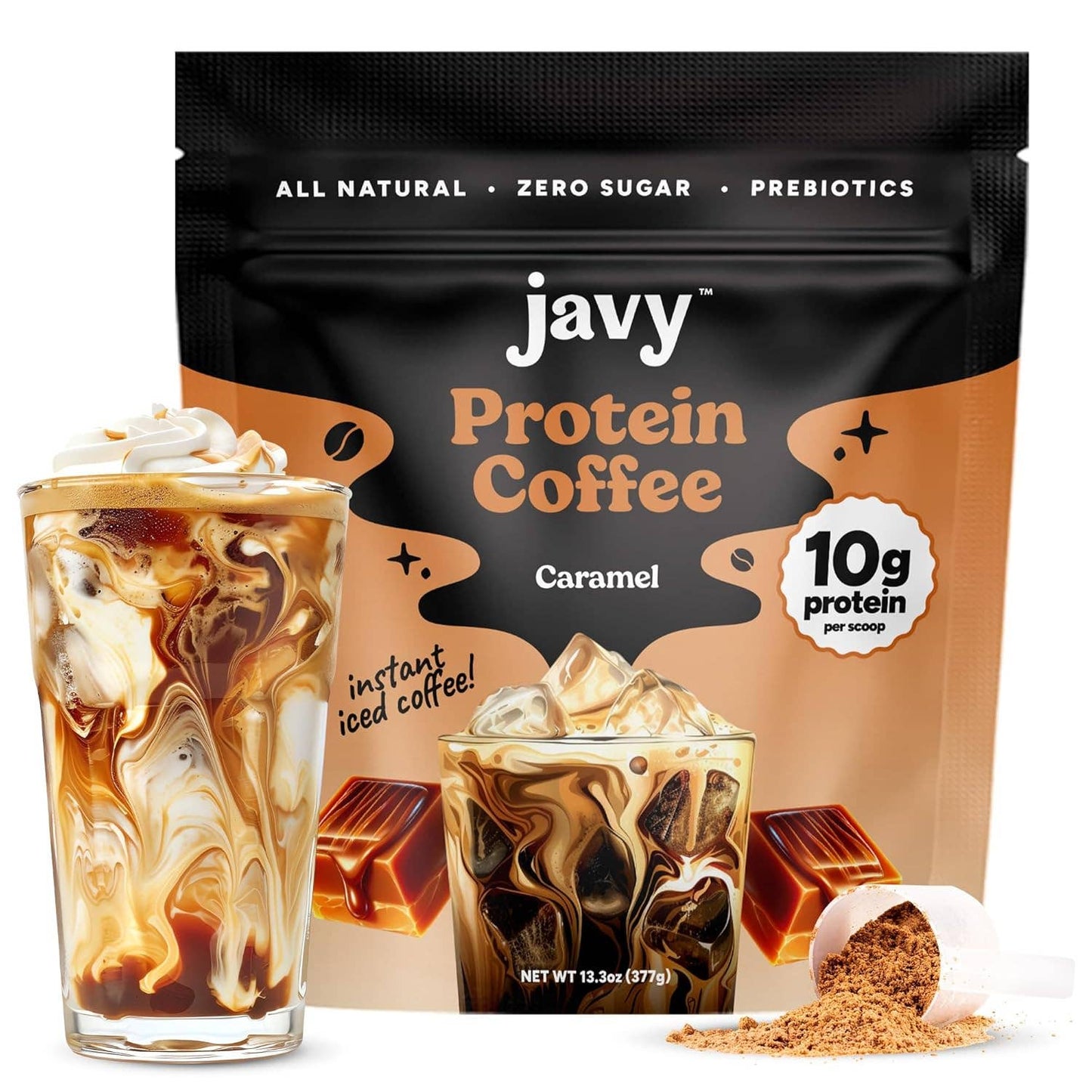 Javvy Caramel Protein Coffee - 20 Servings