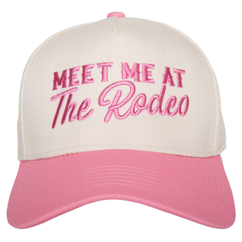Meet Me at the Rodeo Wholesale Two-Toned Vintage Hat