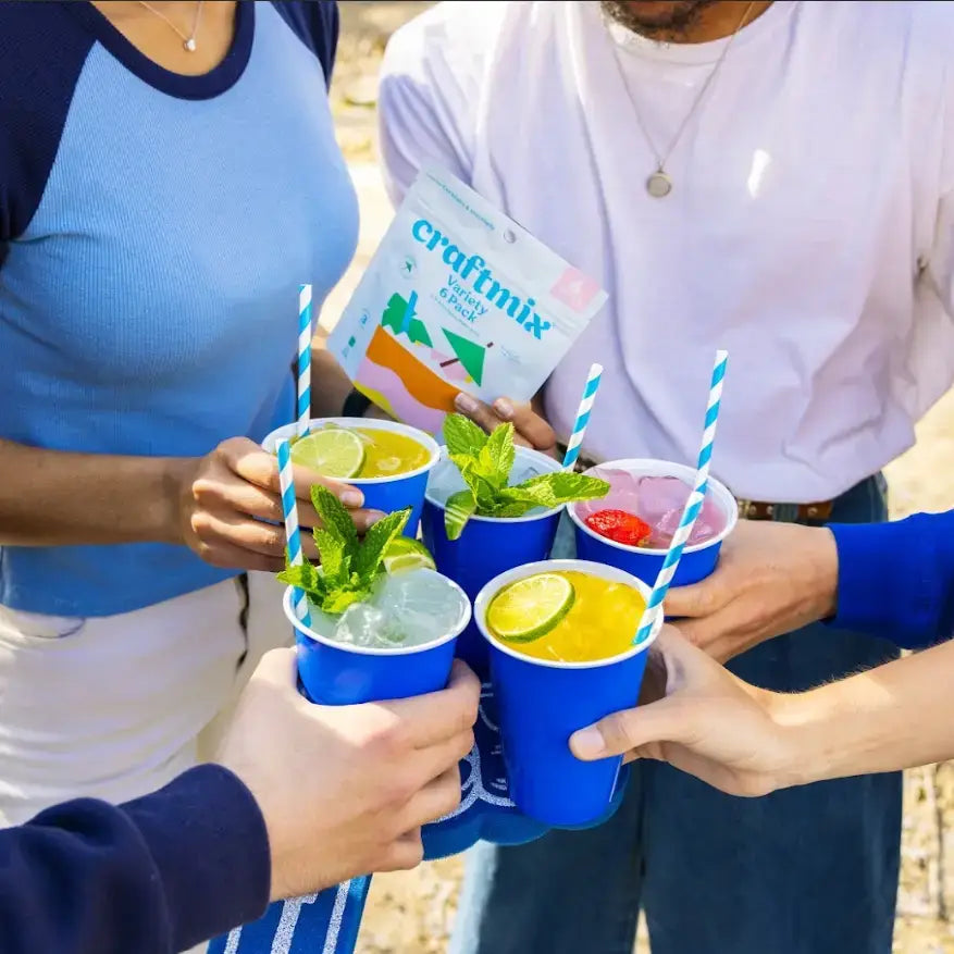 Blueberry Lemonade & Cocktail Mixer - 12 Servings Multipack