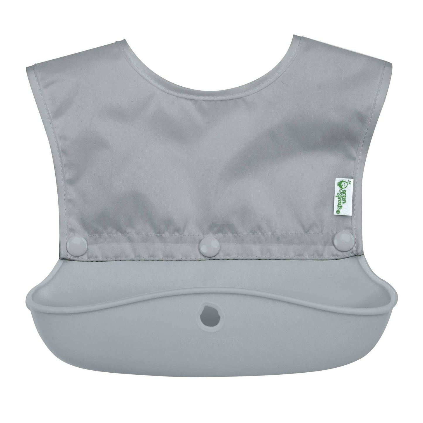 Snap & Go Silicone Food-catcher Bib