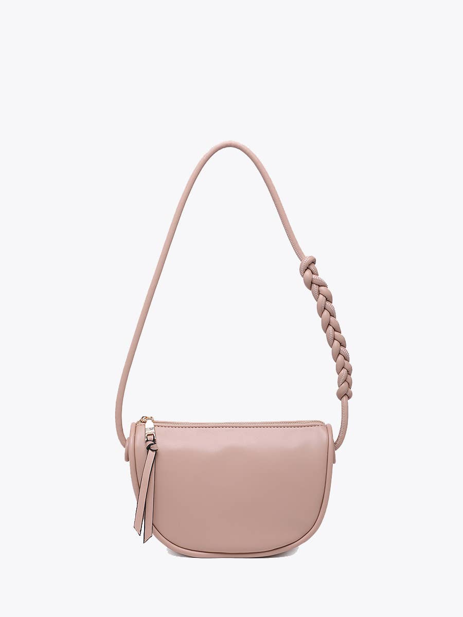 Annaka Shaped Crossbody w/ Knotted Strap