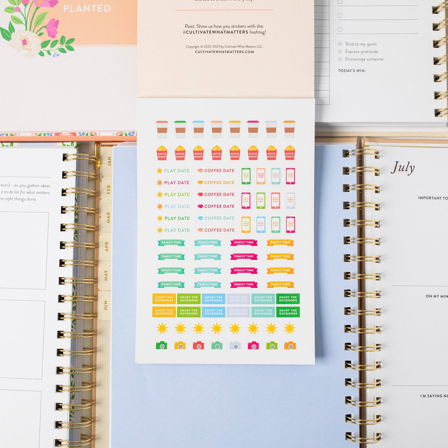 Planner Sticker Book