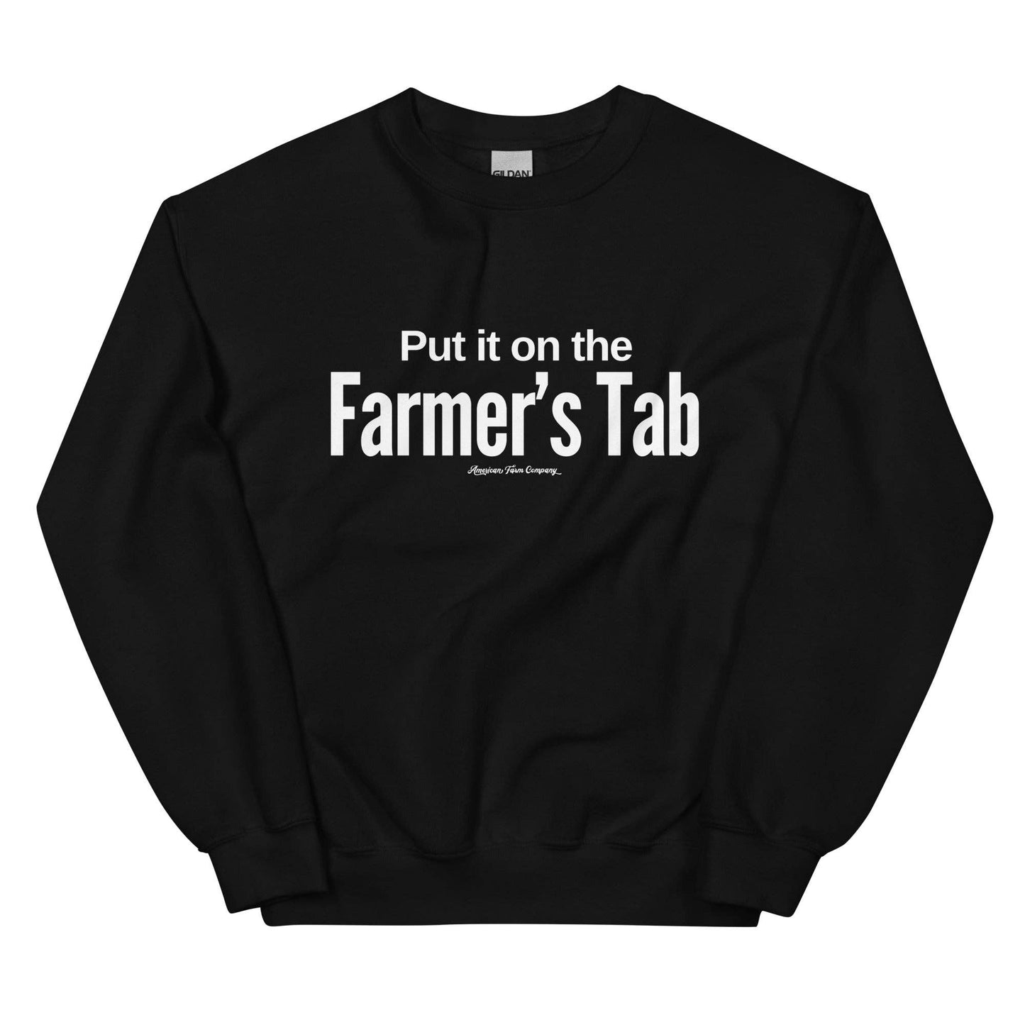 Western Put it on the Farmer's Tab Graphic Crewneck