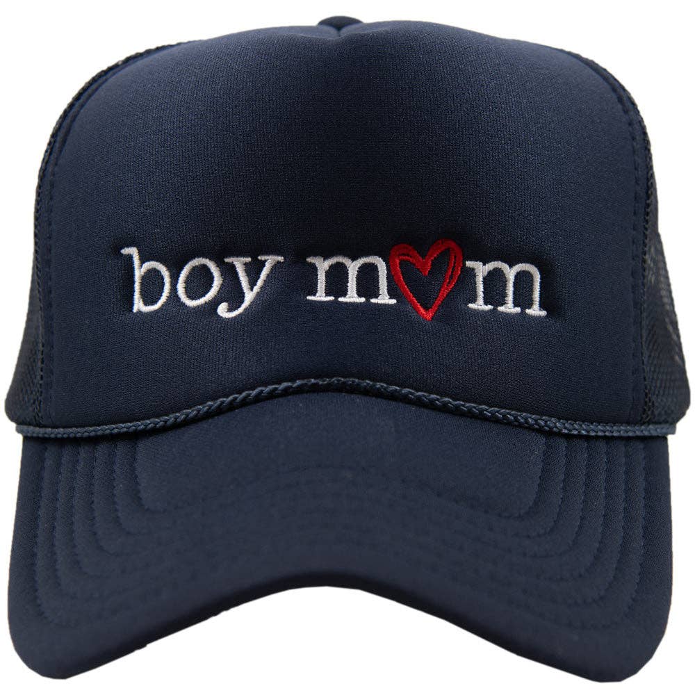 Boy Mom Foam Trucker Hat
