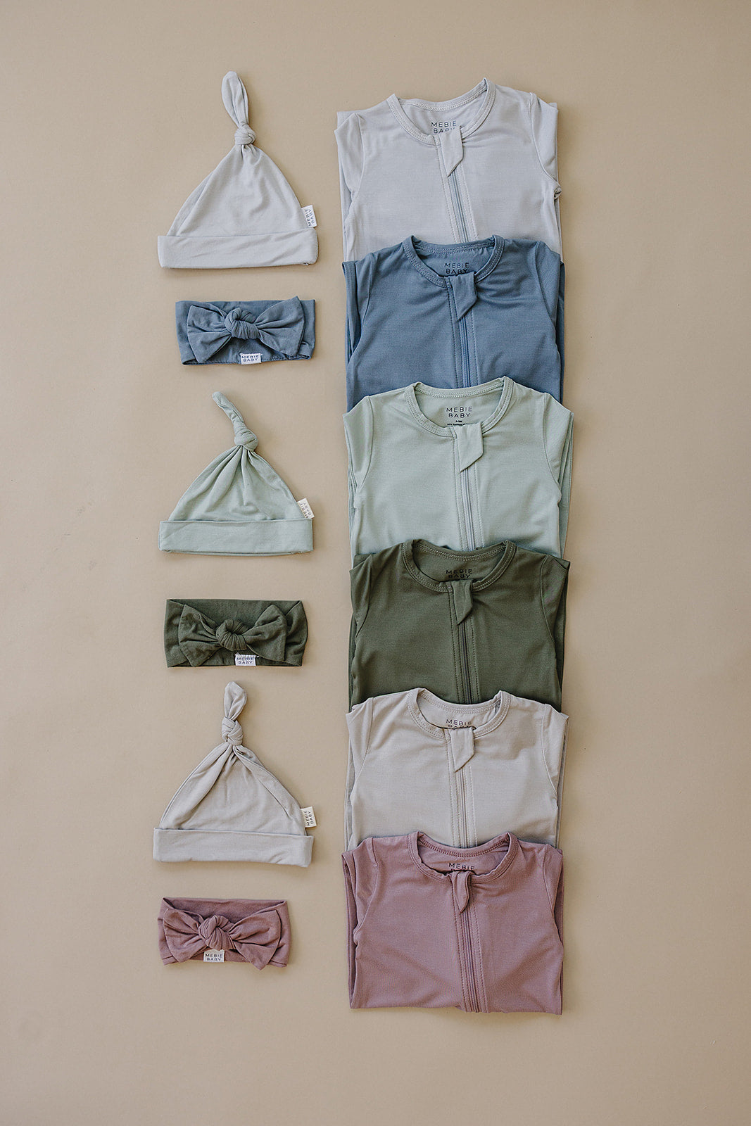 Sage Bamboo Footed Zipper
