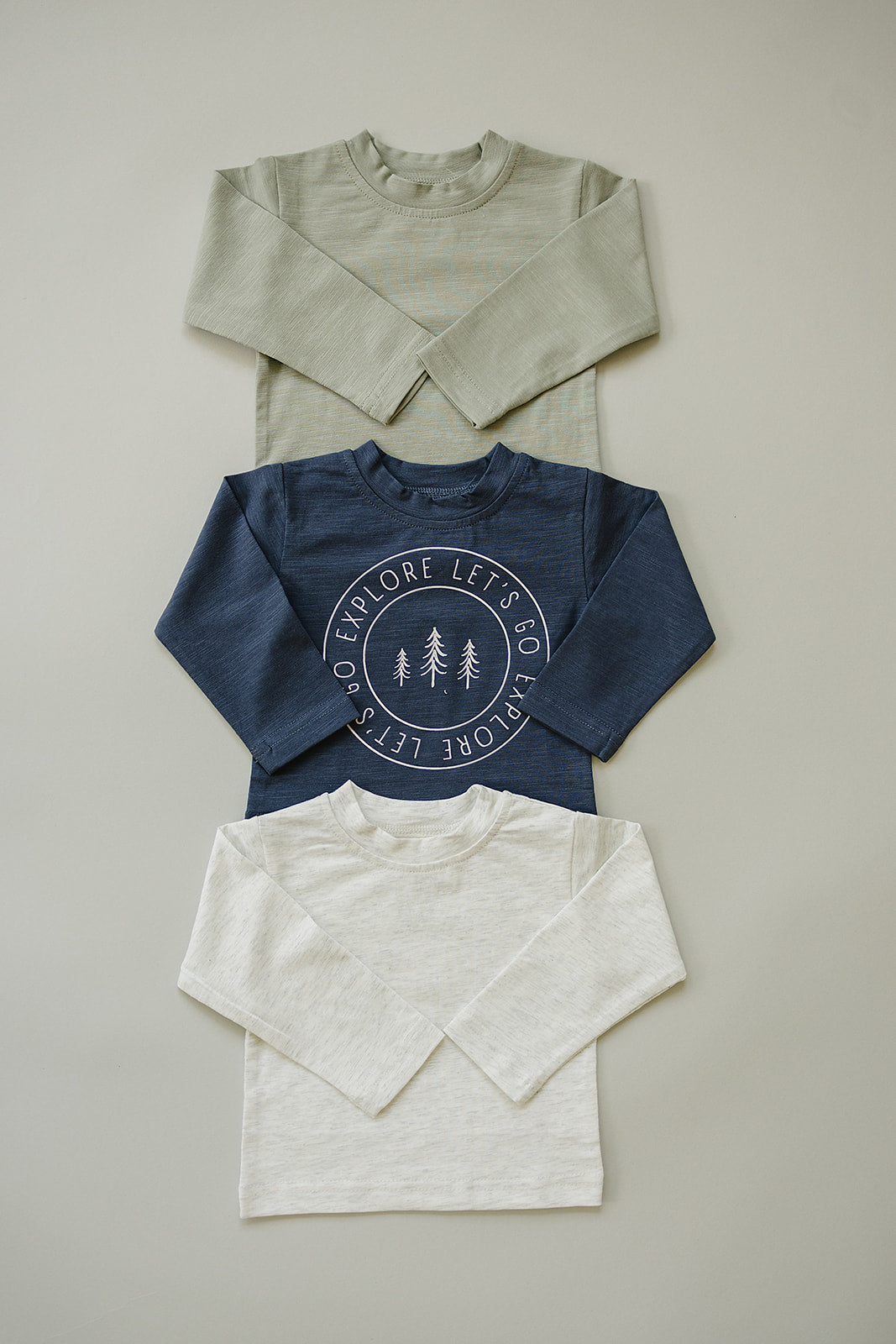 Explore Long Sleeve Cotton Tee