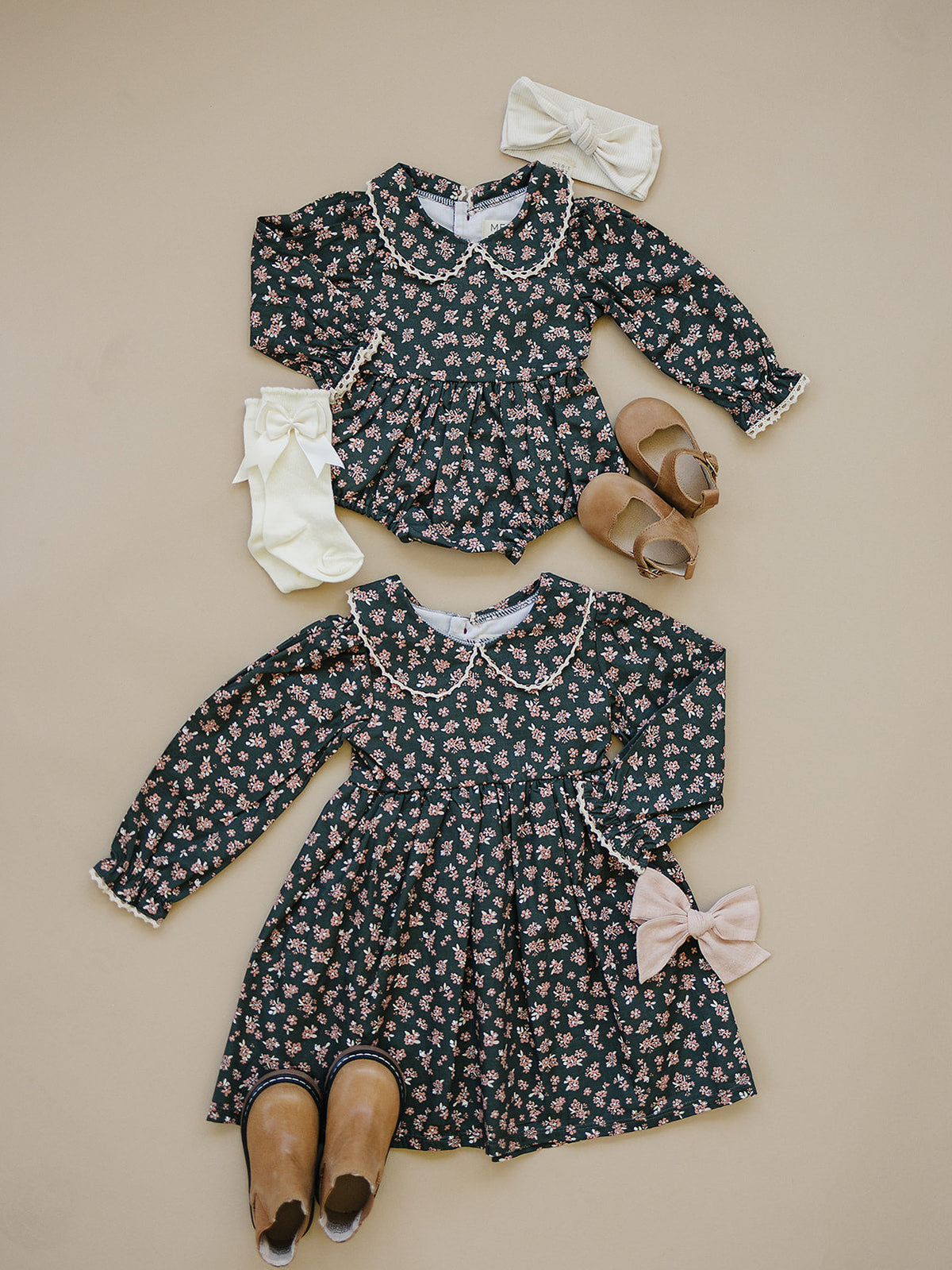 Olive Bloom Dress