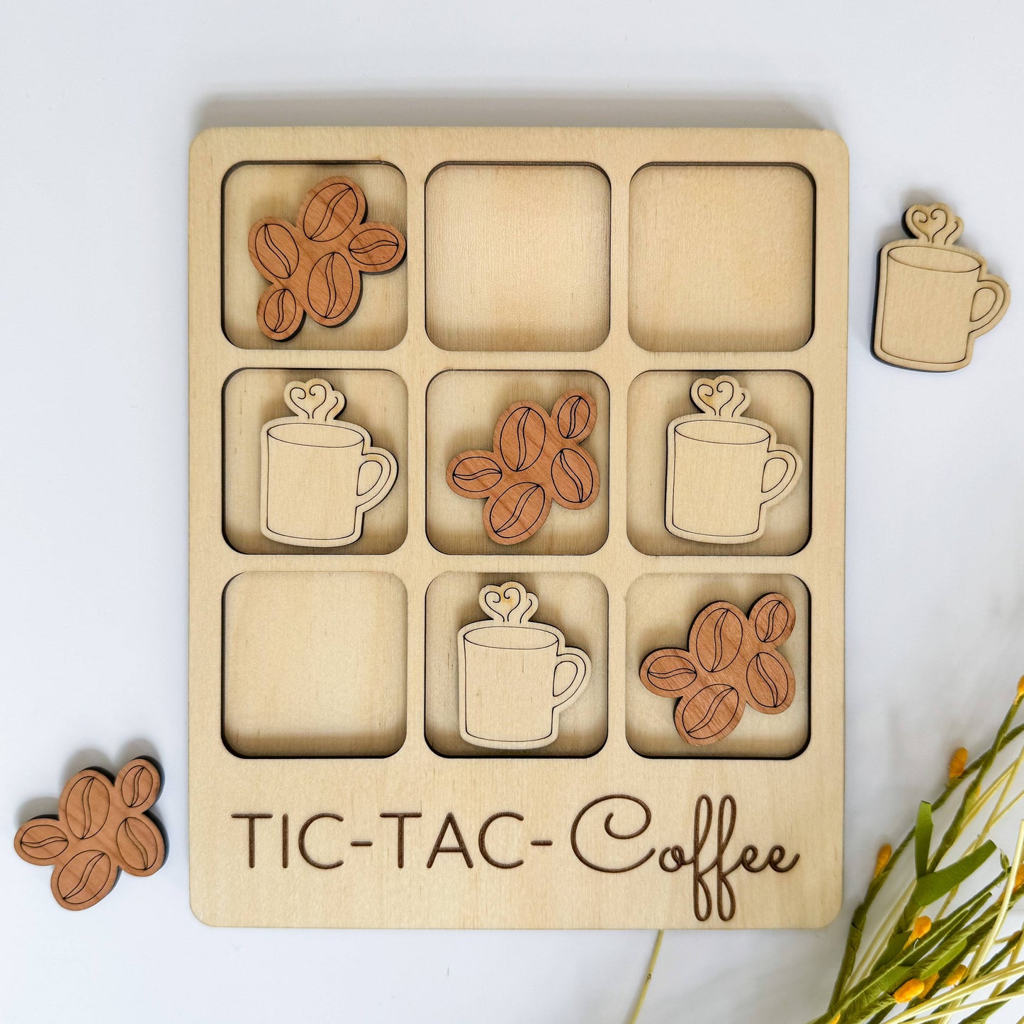 Coffee Tic-Tac-Toe Game