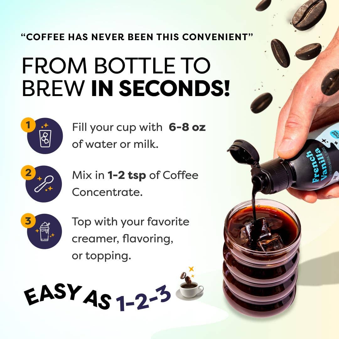 Javvy Caramel Cold Brew Coffee Concentrate