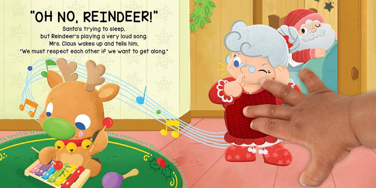 Oh No, Reindeer - A Touch-and-Feel Christmas Story