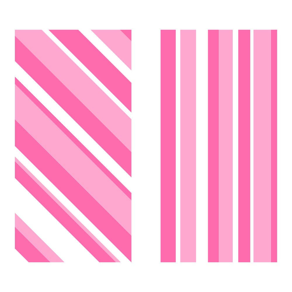 Pink Striped Beach Quick Dry Towel