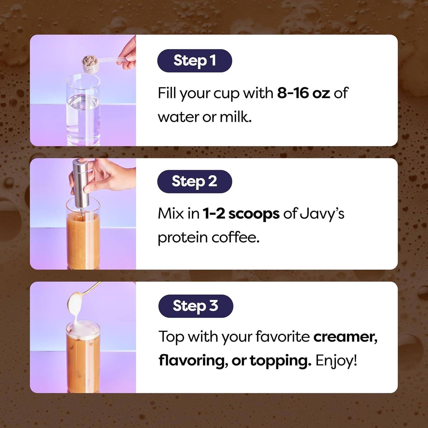 Javvy Caramel Protein Coffee - 20 Servings