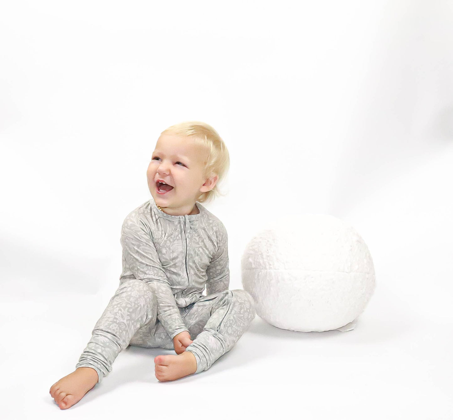 Iris Long Sleeve Bamboo Romper