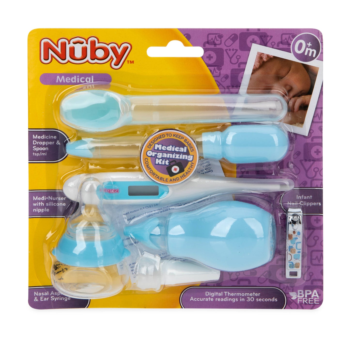 Medical Kit, 7 Piece Kit for a Healthy Baby
