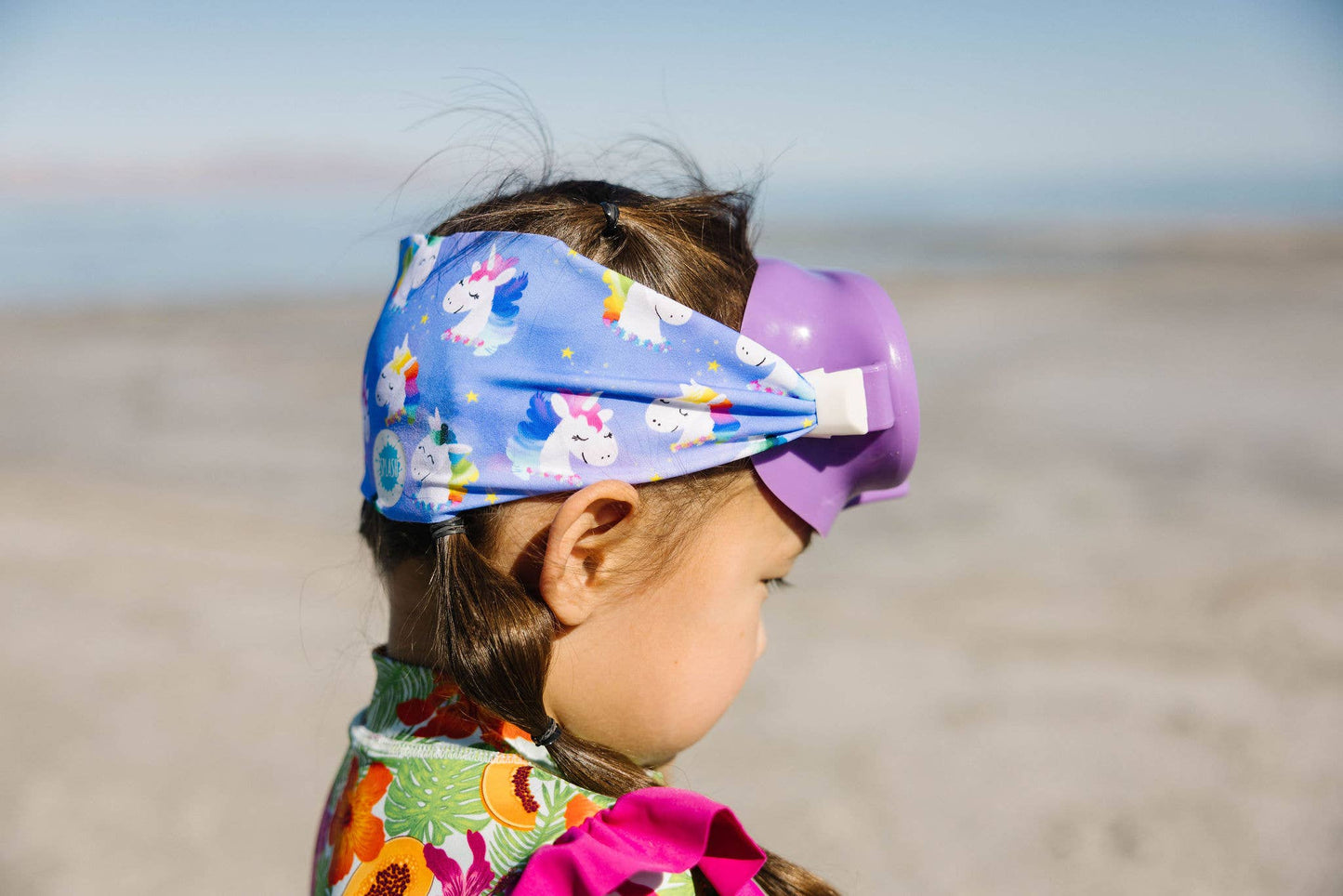 MASK- Rainbow Unicorn Swim Mask