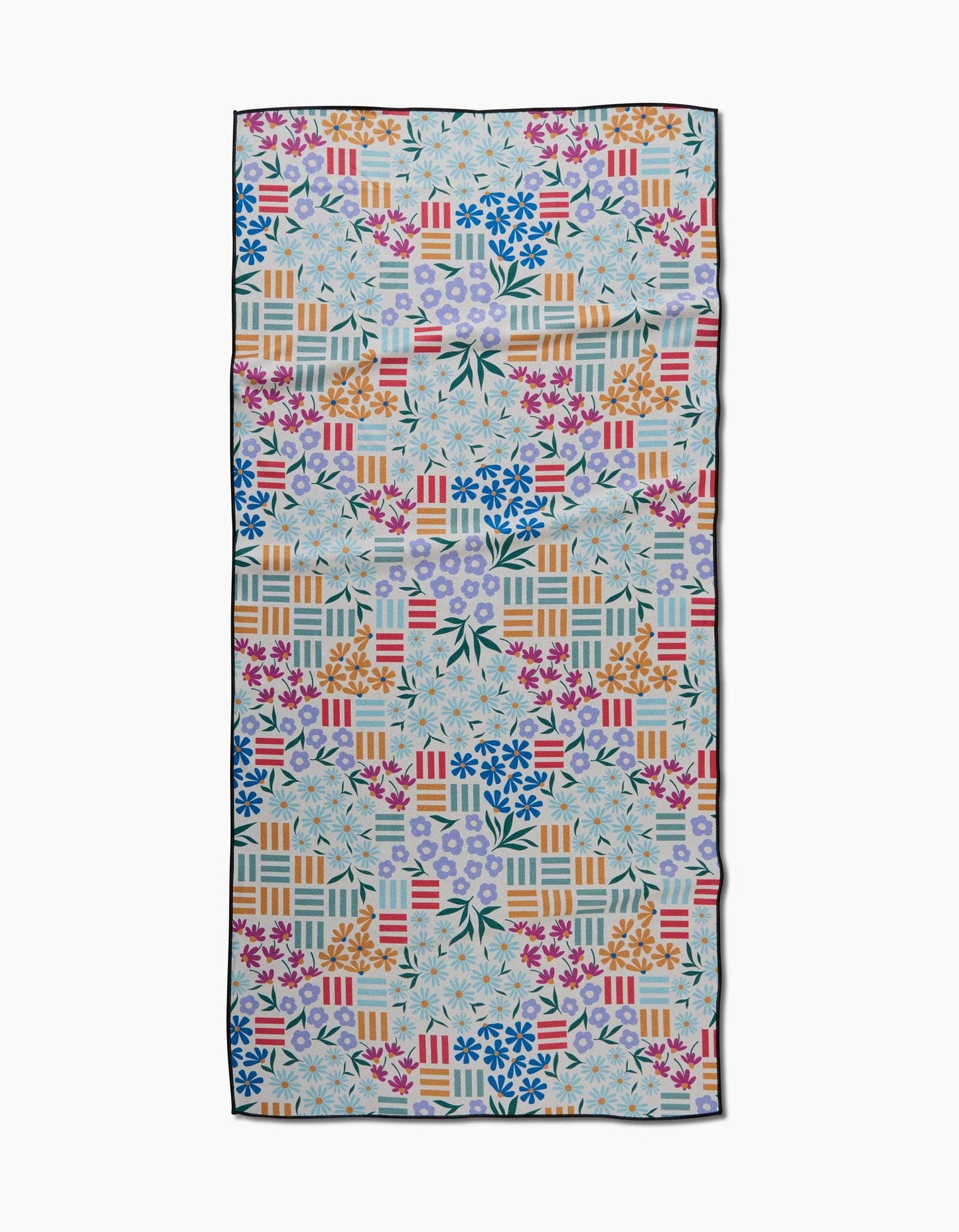 Floral Garden Beach Towel