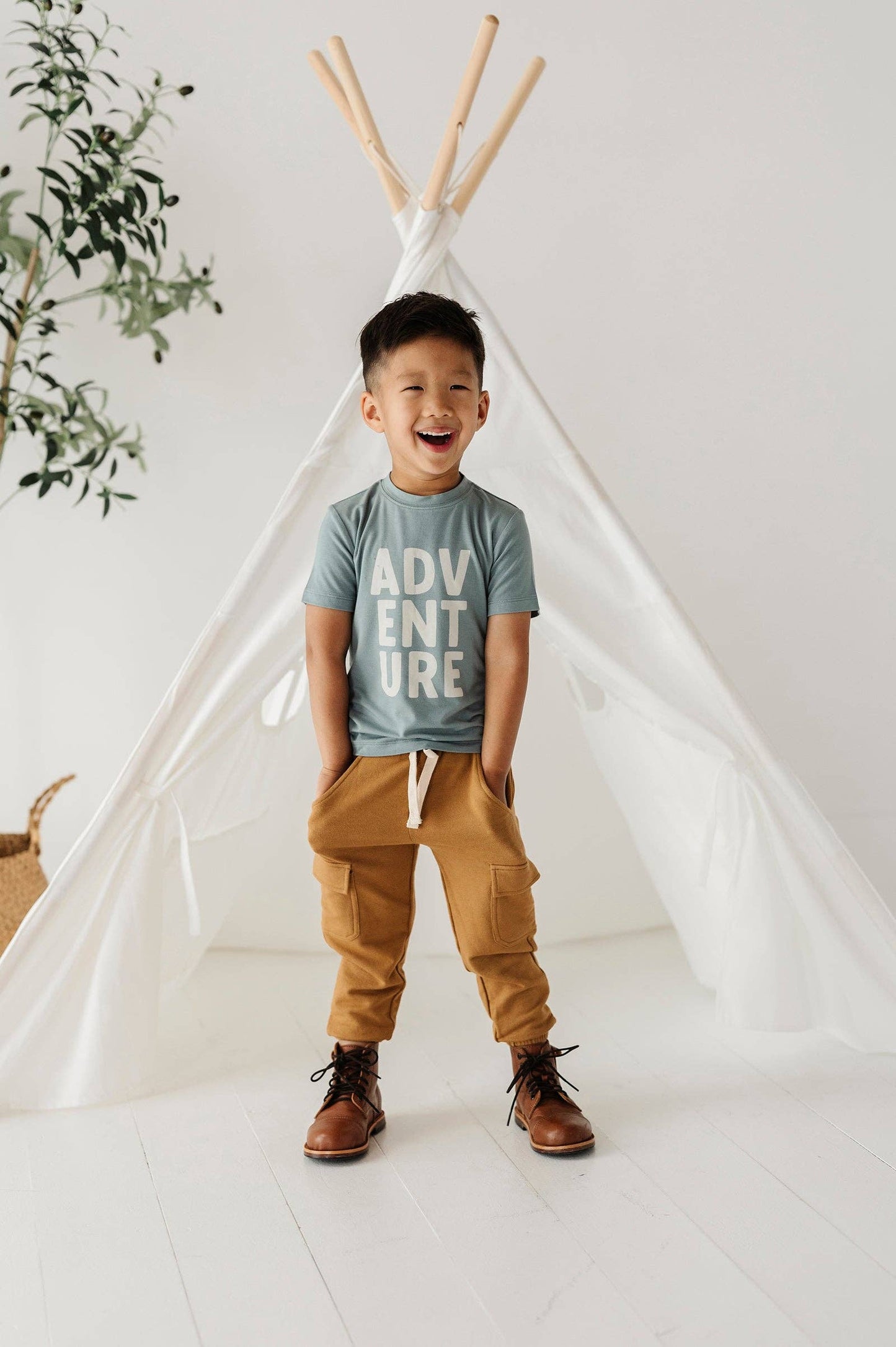 Boy's Short Sleeve Tee Bamboo Baby/Kids Clothing Spring 2015