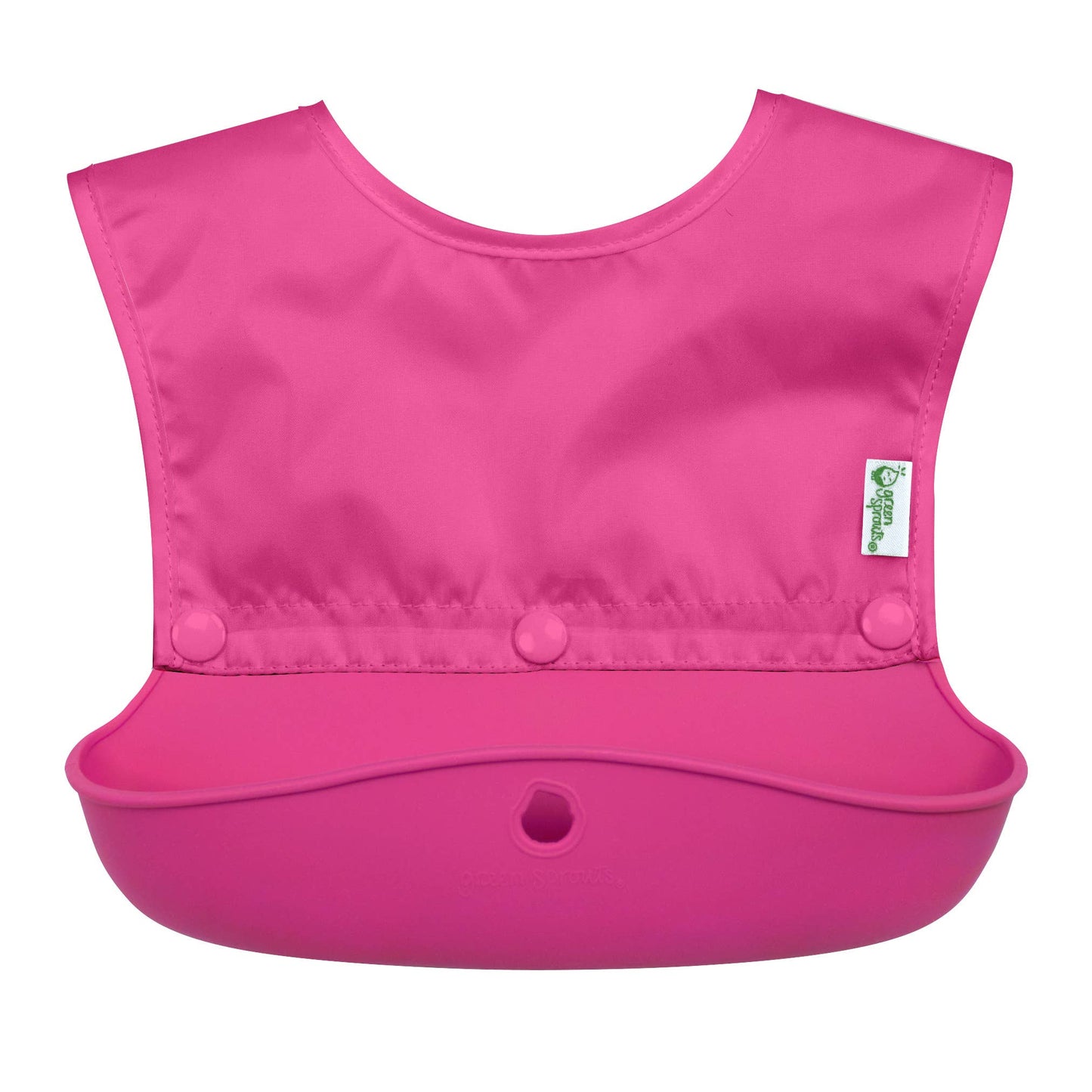 Snap & Go Silicone Food-catcher Bib