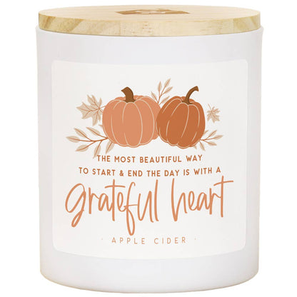 Grateful Heart Pumpkin - Candles