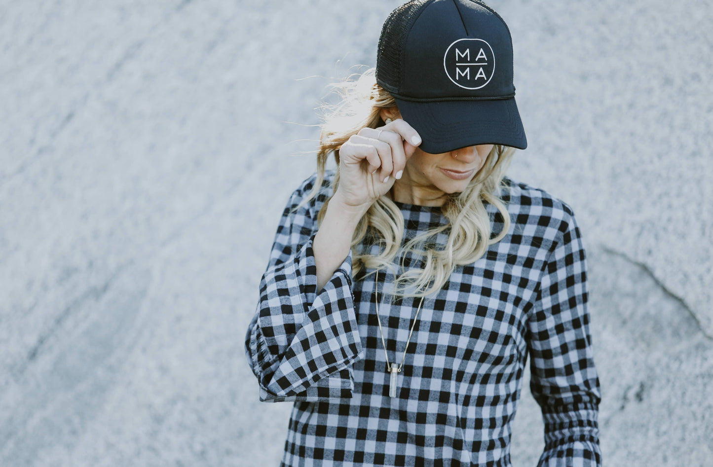 Circle Mama Trucker Hat