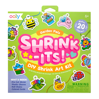 Shrink-Its!: D.I.Y. Shrink Art Kit - Garden Pals (28 PC Set)