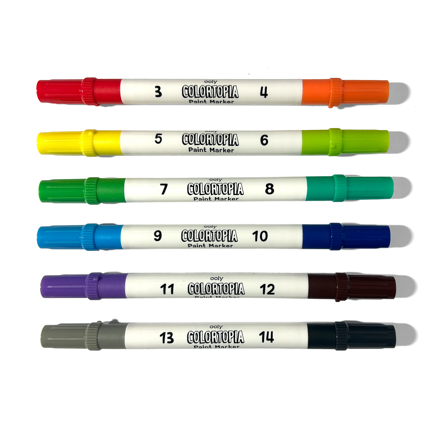 Colortopia: Paint Marker By Number Kit - Epic Adventures (8