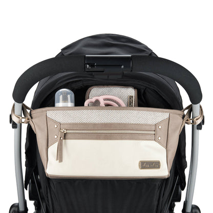 Vanilla Latte Travel Stroller Caddy