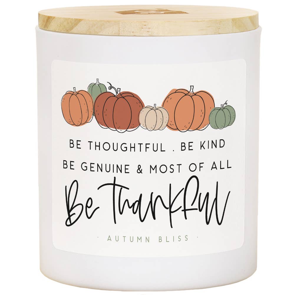 Be Thoughtful Pumpkins - Candles