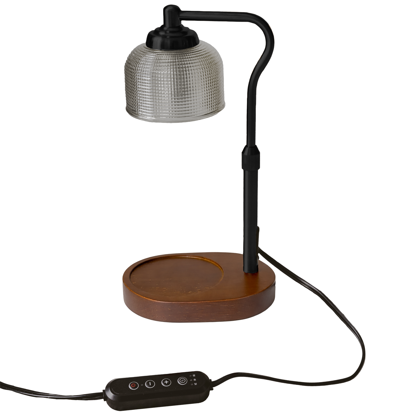 Candle Lamp Warmer, Wood Base