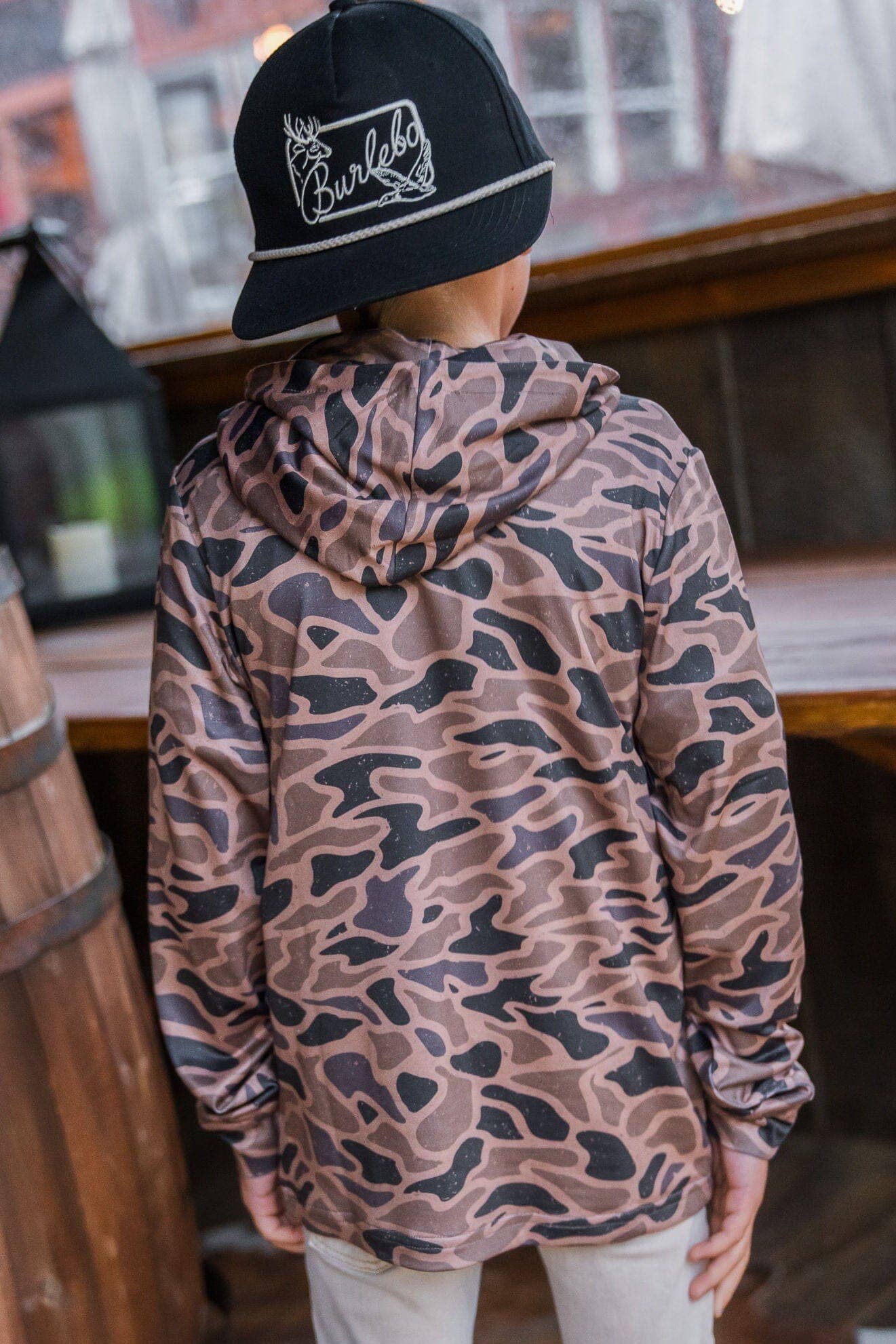 Youth - Performance Hoodie - Gauge Camo