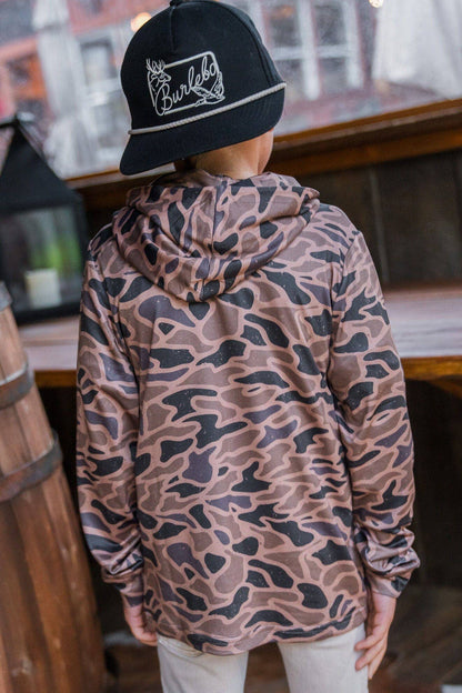 Youth - Performance Hoodie - Gauge Camo