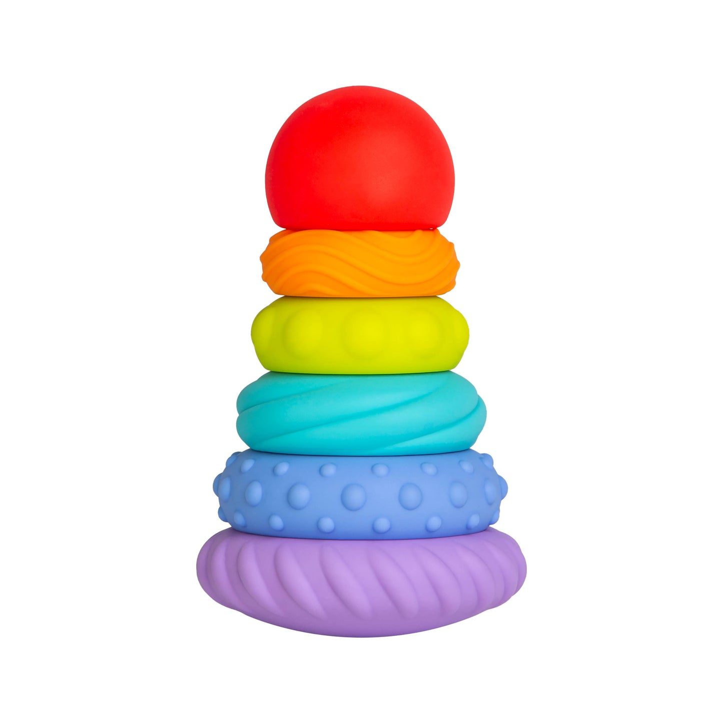Silicone Teether Tower Toy