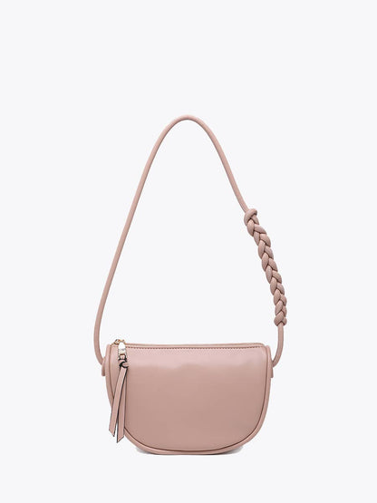 Annaka Shaped Crossbody w/ Knotted Strap