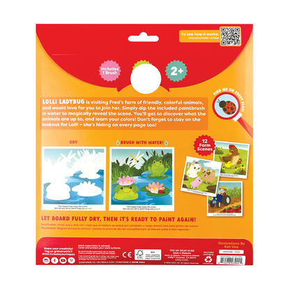 Water Amaze: Water Reveal Boards - On The Farm (13 PC Set)