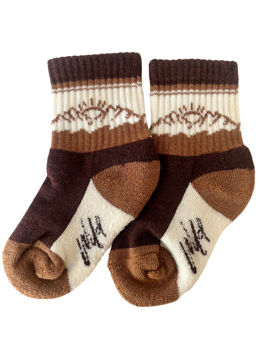 “Wild” Merino Wool hiking socks