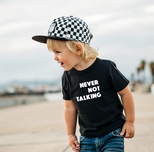 Never Not Talking | Toddler and Youth Boys TShirt