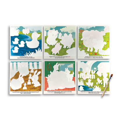 Water Amaze: Water Reveal Boards - On The Farm (13 PC Set)
