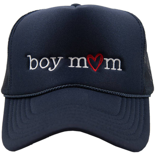 Boy Mom Foam Trucker Hat
