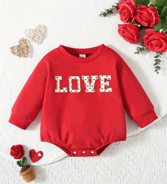 Red Love Onesie