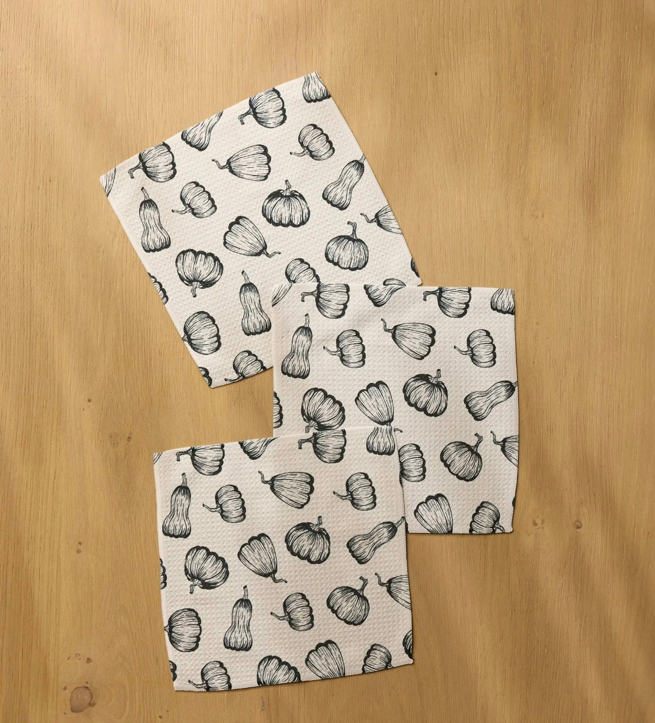 Hollow Season Geometry Dishcloth set of 3