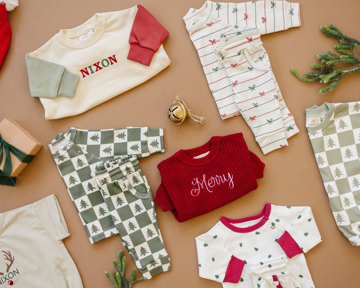 Tiny Trees Christmas Organic Cotton Set