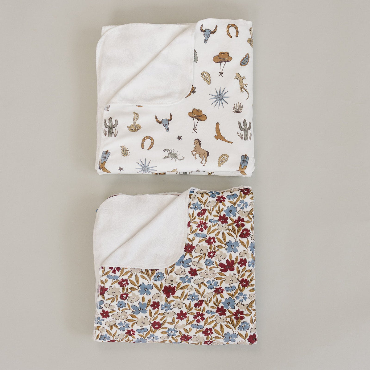 Desert Floral Luxe Fleece Swaddle