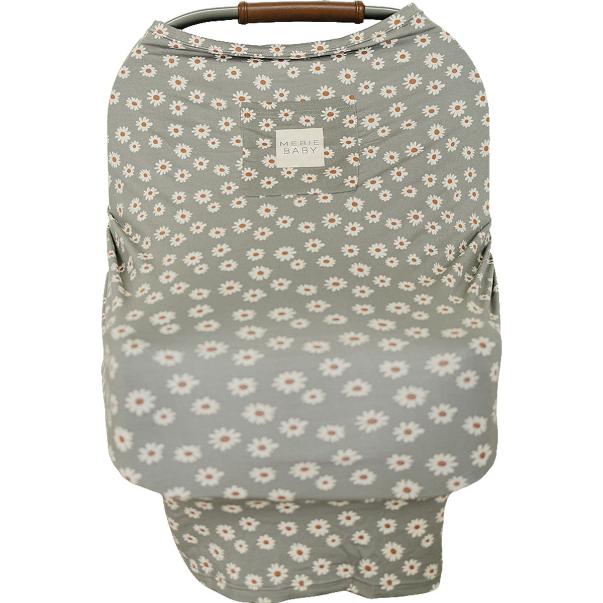 Light Green Daisy Bamboo Multi-Use Cover